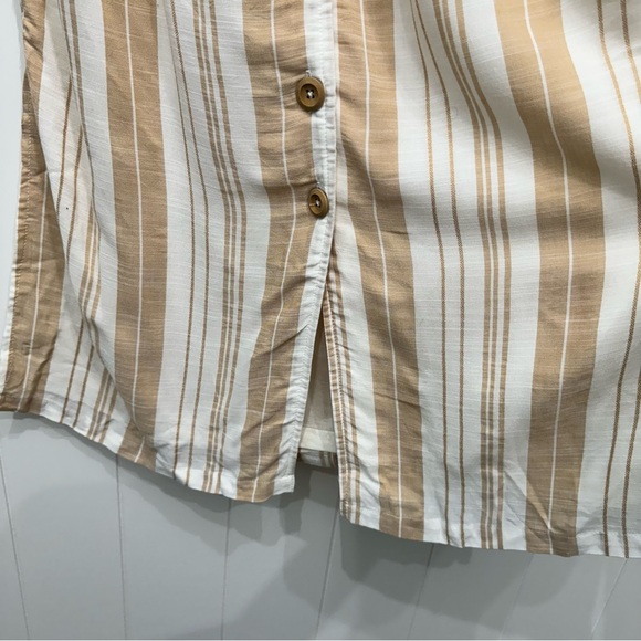 L*Space Day Dreamer Strapless Midi Dress in Sunsational Stripe Boho Beach XS - Picture 6 of 16